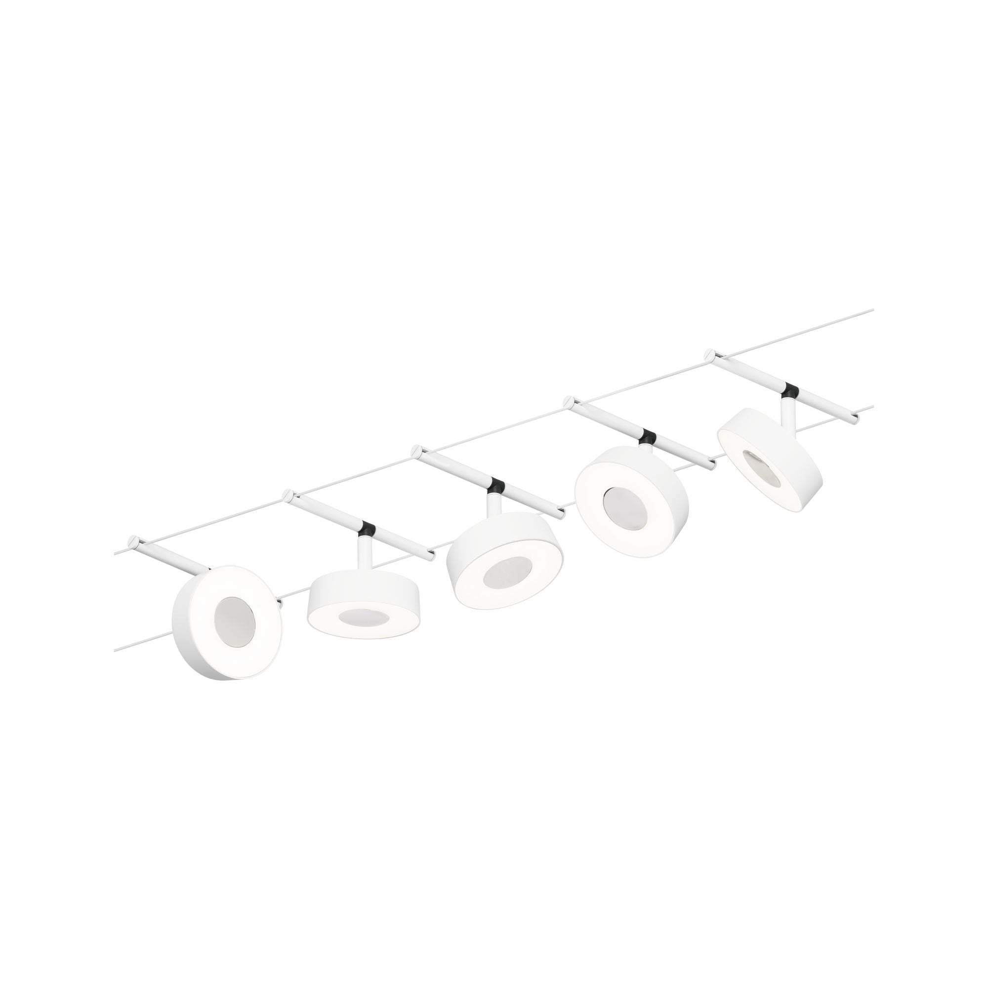 CorDuo Circle Basisset 5x180lm 5x5W 3000K 230/12V Weiß matt - Paulmann - 94477