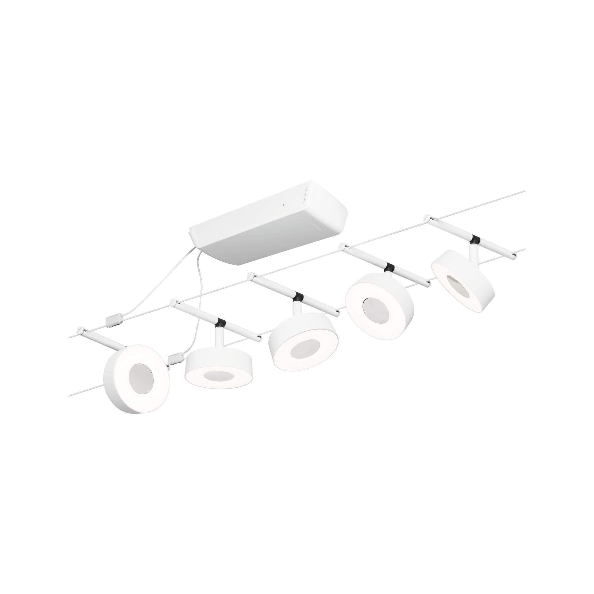 CorDuo Circle Basisset 5x180lm 5x5W 3000K 230/12V Weiß matt - Paulmann - 94477