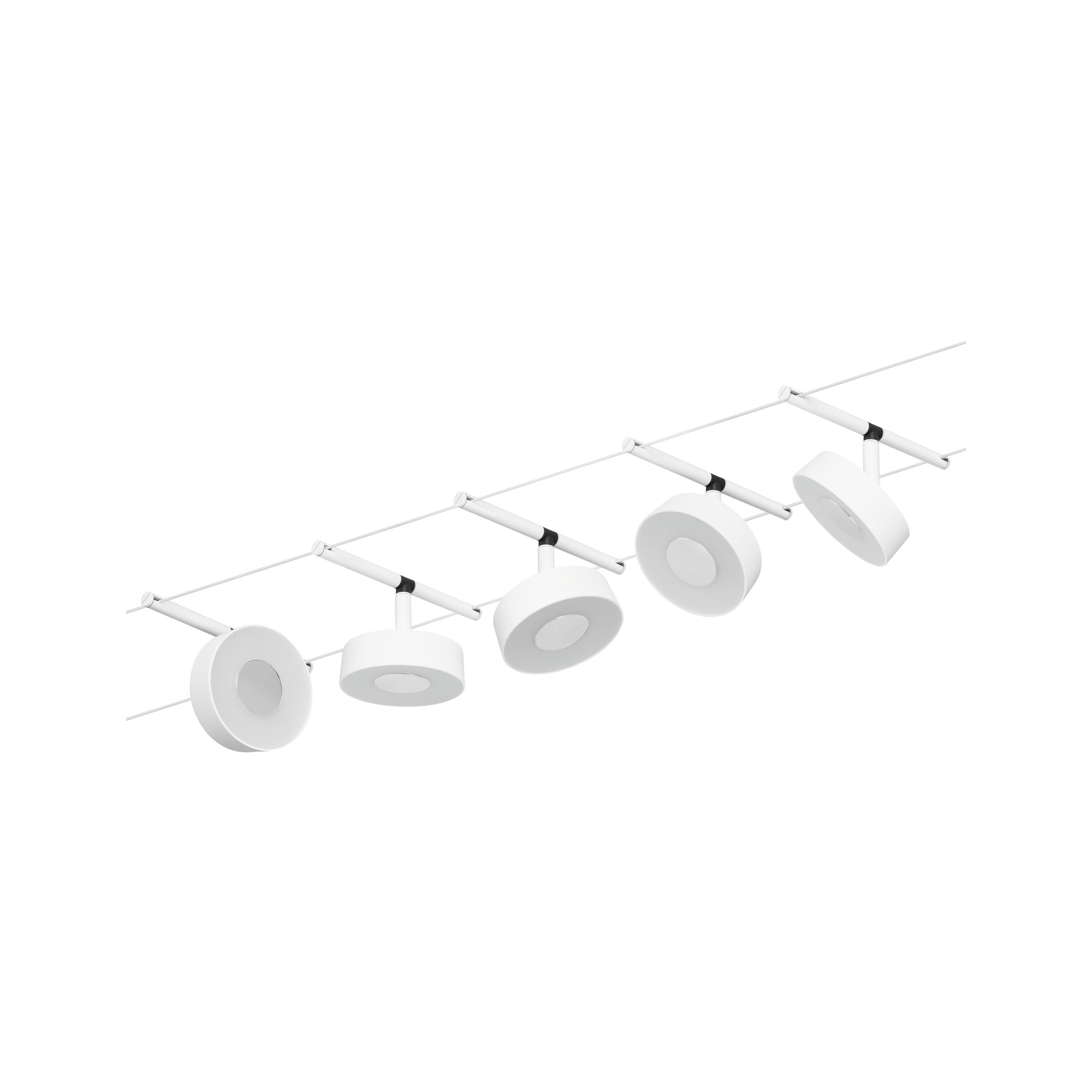 CorDuo Circle Basisset 5x180lm 5x5W 3000K 230/12V Weiß matt - Paulmann - 94477