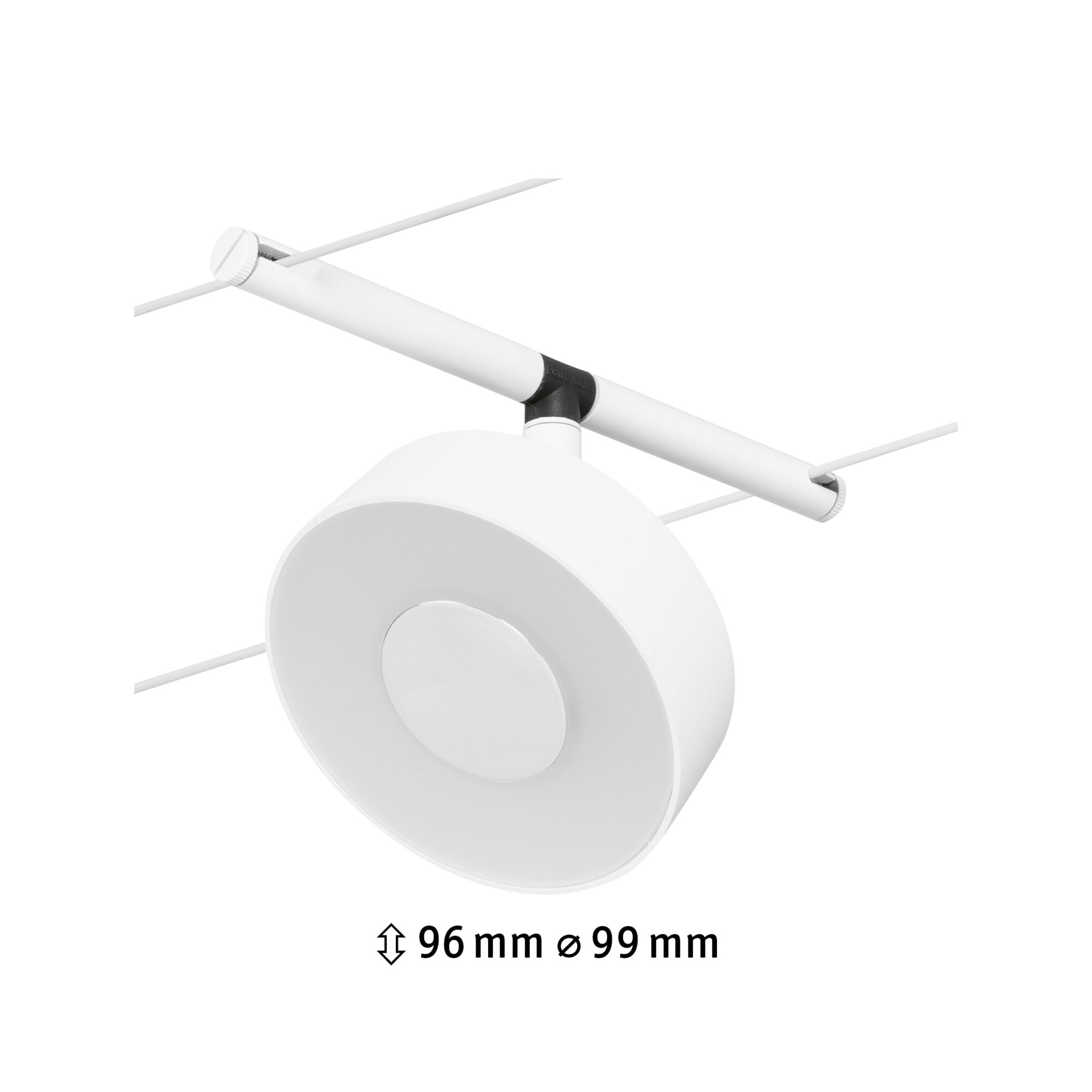CorDuo Circle Einzelspot 180lm 5W 3000K 12V Weiß matt - Paulmann - 94478