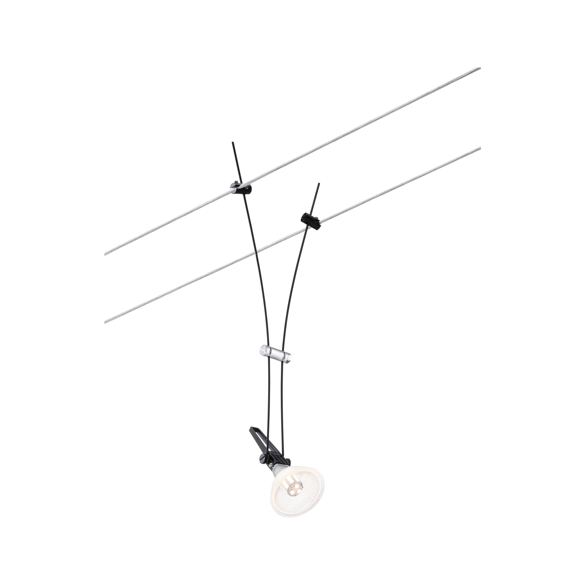 CorDuo Comet Einzelspot GU5,3 max. 50W dimmbar 12V Schwarz matt - Paulmann - 94489
