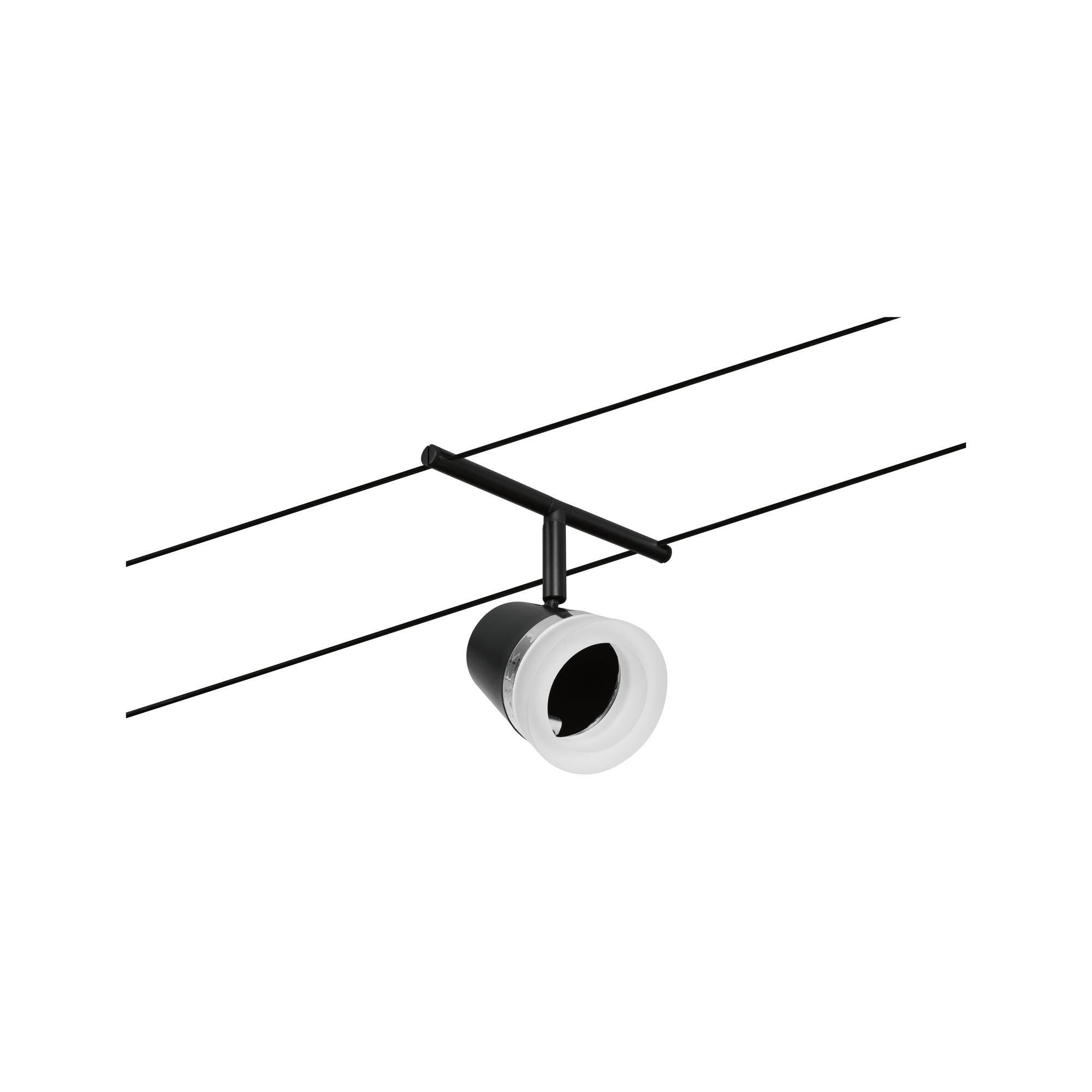 CorDuo Cone Einzelspot GU5,3 max. 10W 12V Schwarz matt/Chrom - Paulmann - 94464