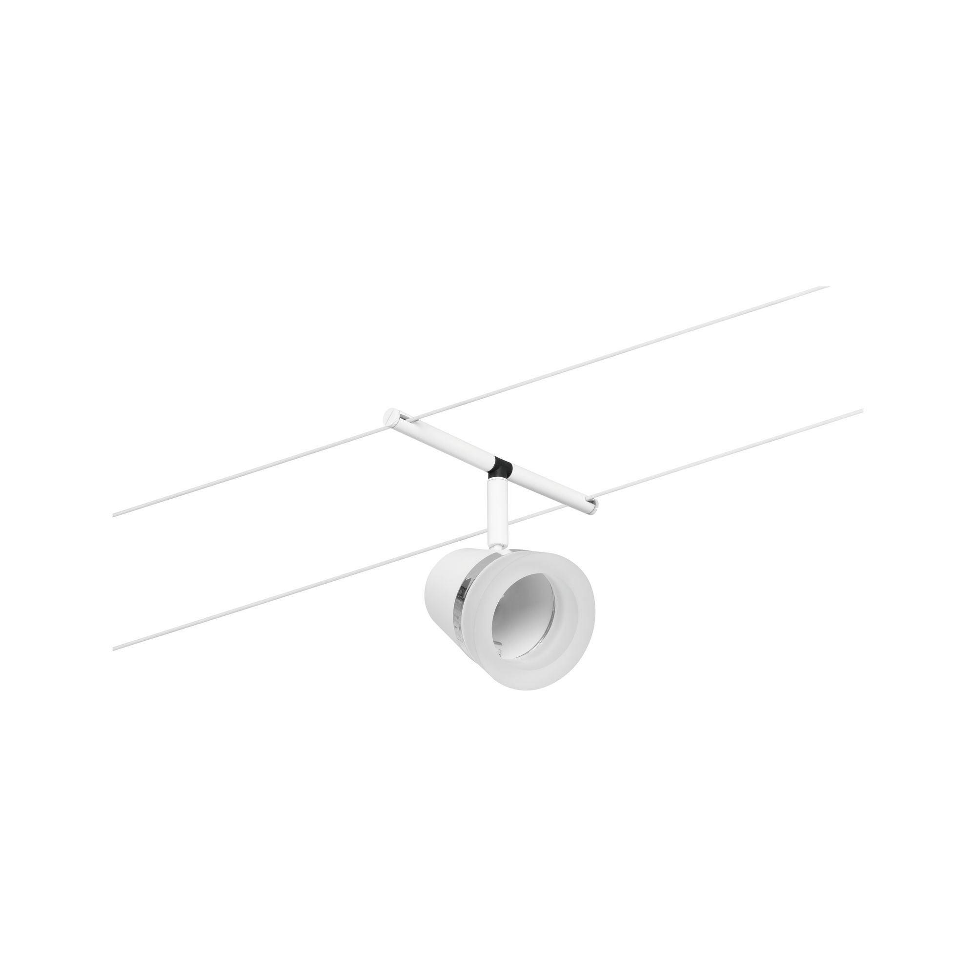 CorDuo Cone Einzelspot GU5,3 max. 10W 12V Weiß matt/Chrom - Paulmann - 94462