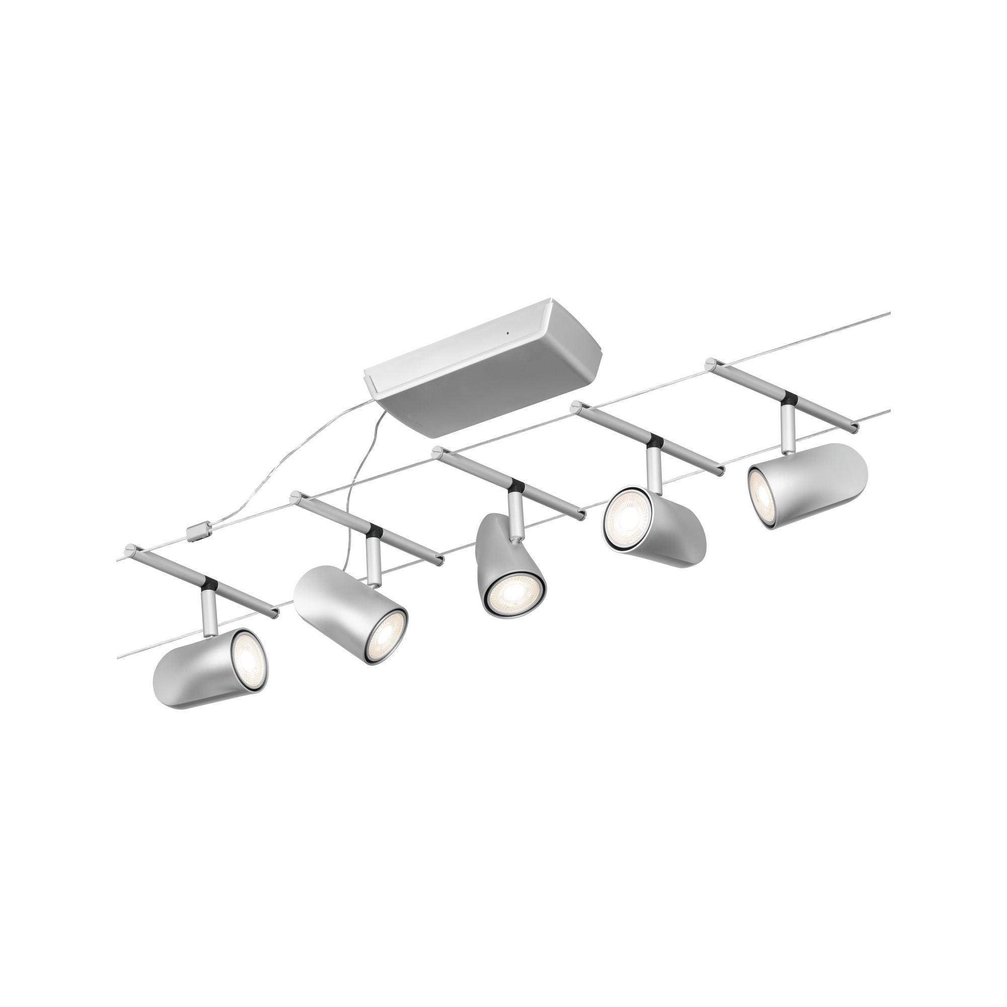 CorDuo Cup Basisset GU5,3 max. 5x10W 230/12V Chrom matt/Chrom - Paulmann - 94465