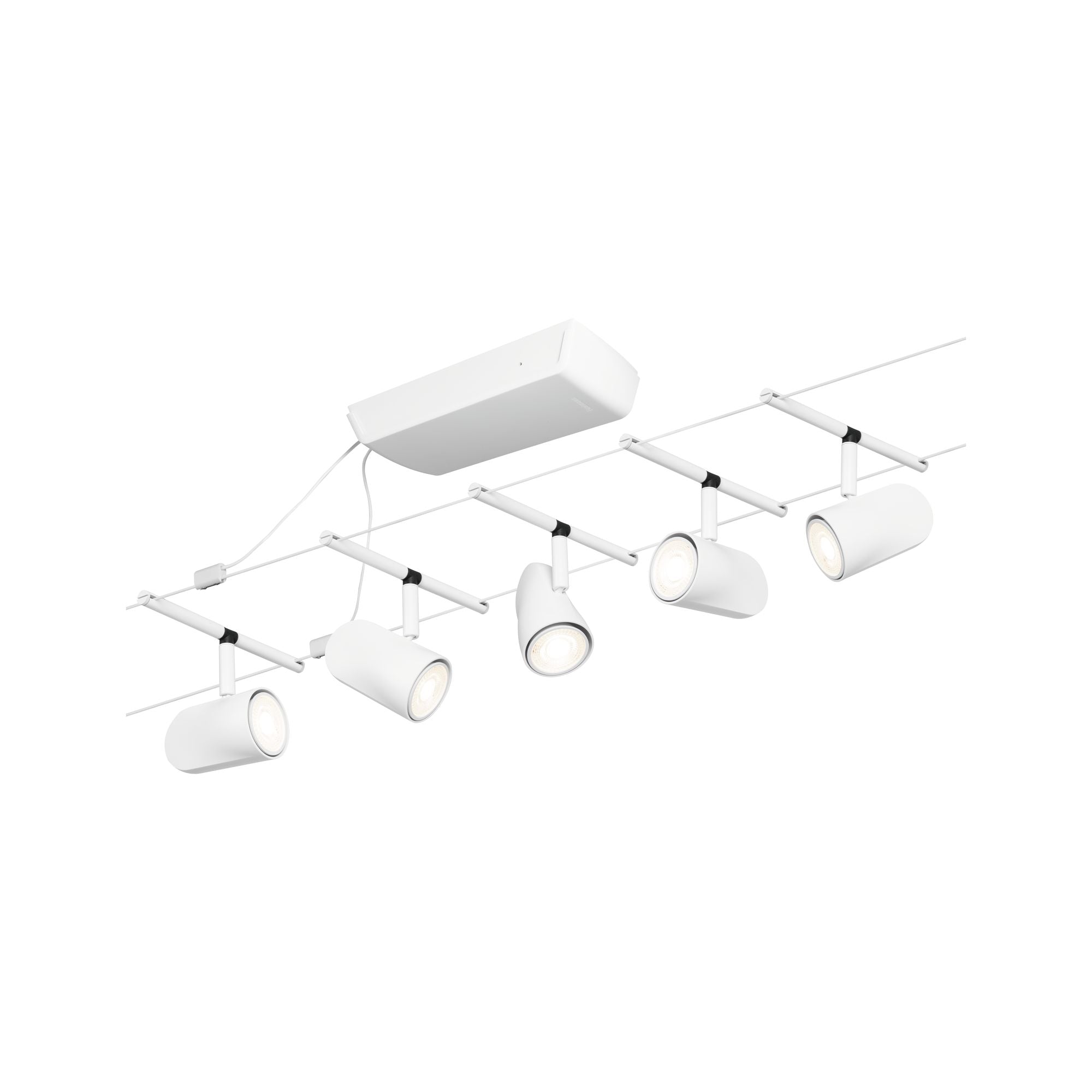 CorDuo Cup Basisset GU5,3 max. 5x10W 230/12V Weiß matt/Chrom - Paulmann - 94467