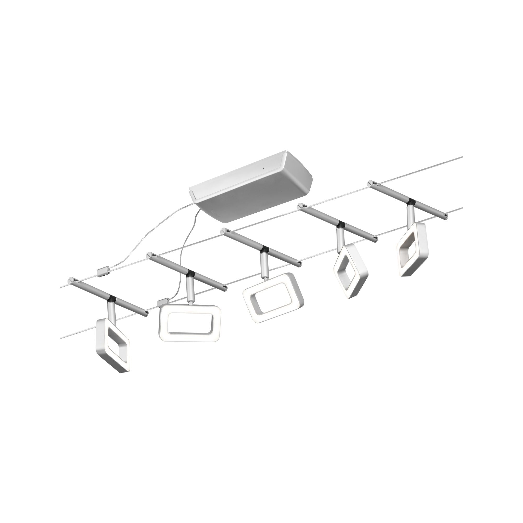 CorDuo Frame Basisset 5x280lm 5x4,8W 3000K 230/12V Chrom matt/Chrom - Paulmann - 94481