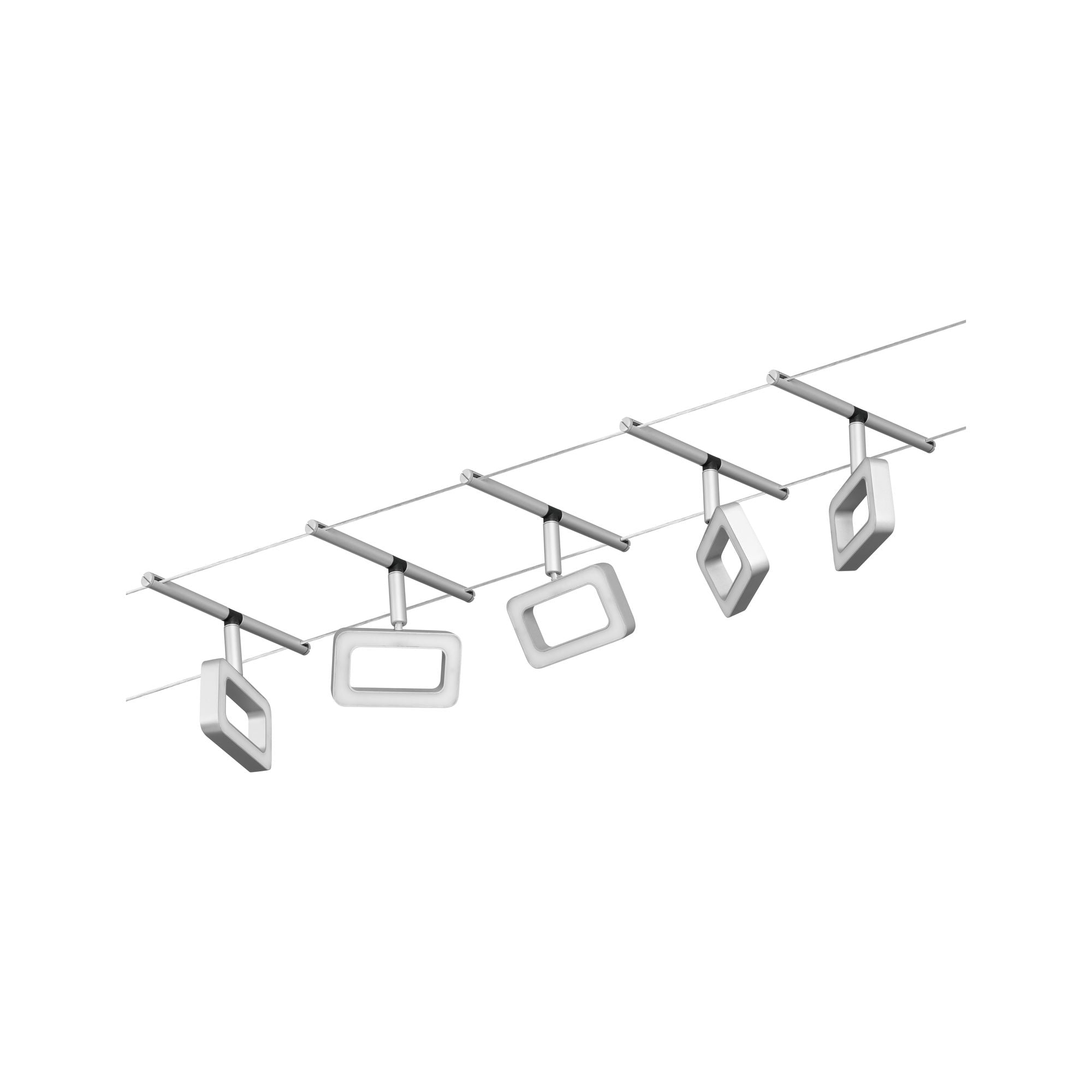 CorDuo Frame Basisset 5x280lm 5x4,8W 3000K 230/12V Chrom matt/Chrom - Paulmann - 94481