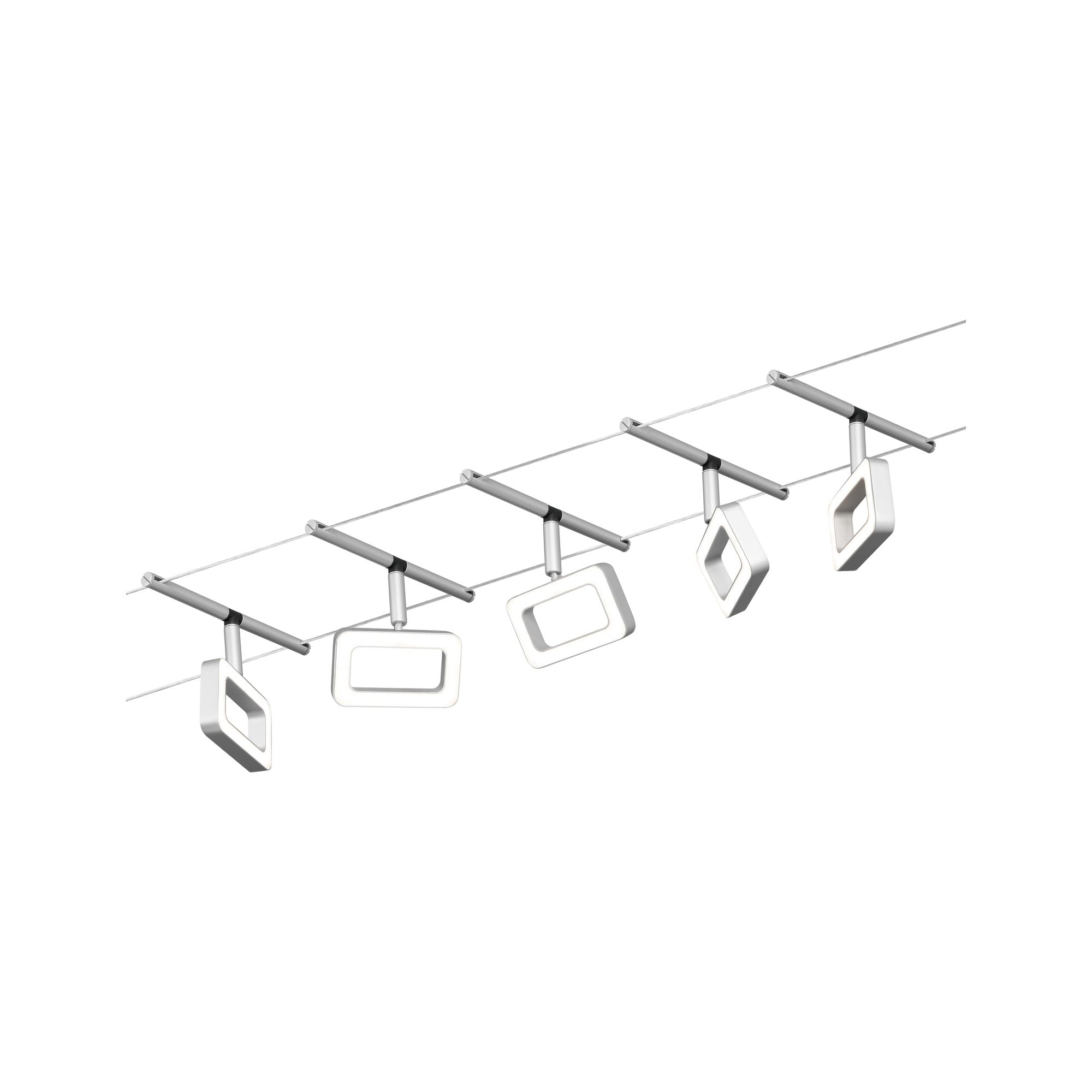 CorDuo Frame Basisset 5x280lm 5x4,8W 3000K 230/12V Chrom matt/Chrom - Paulmann - 94481
