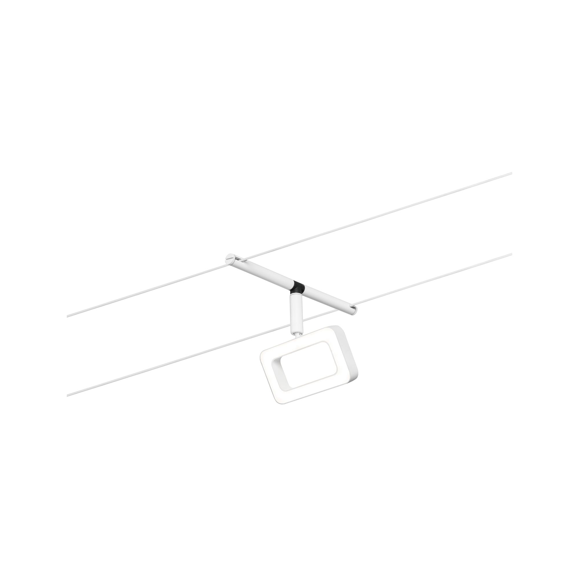 CorDuo Frame Einzelspot 280lm 4,8W 3000K 12V Weiß matt/Chrom - Paulmann - 94484