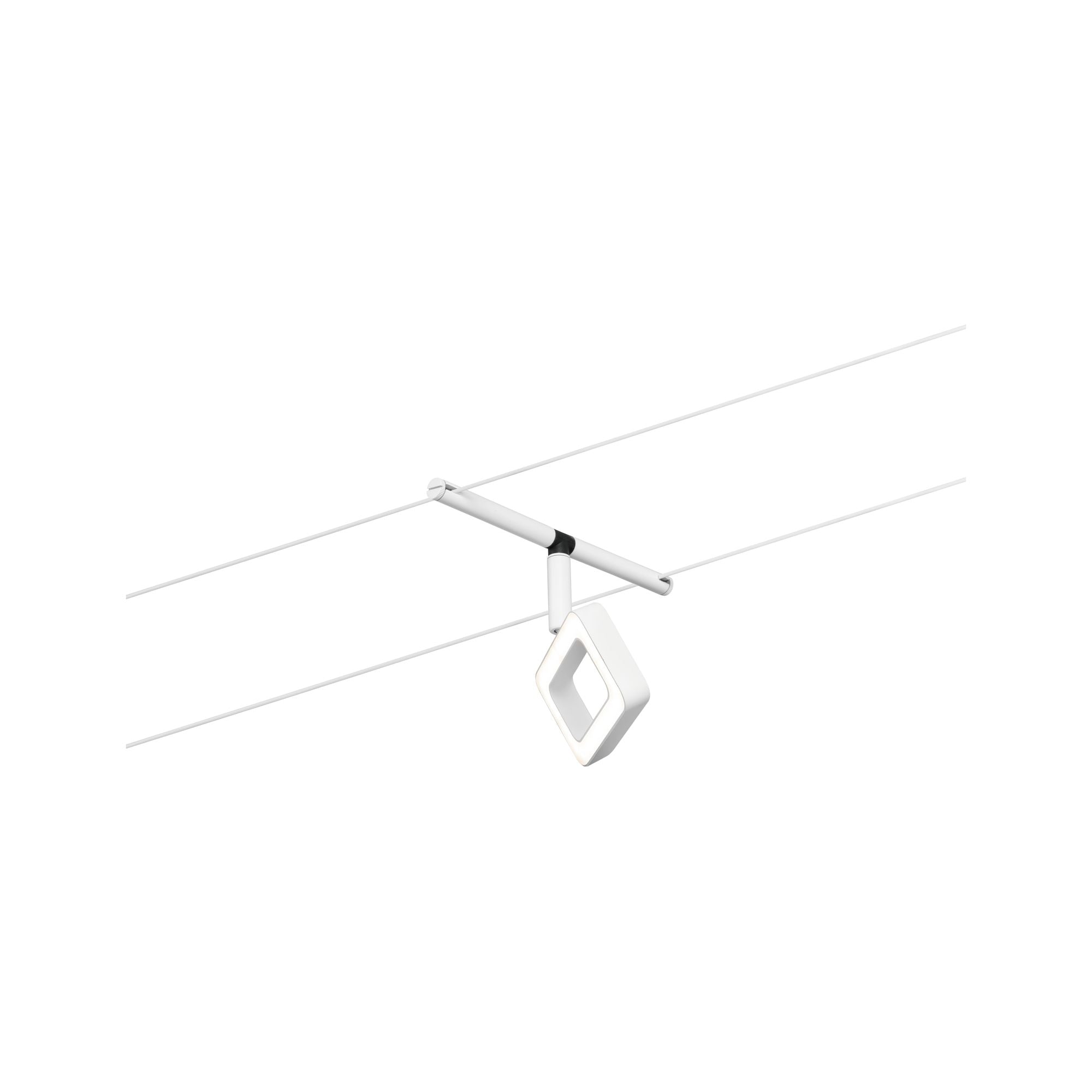 CorDuo Frame Einzelspot 280lm 4,8W 3000K 12V Weiß matt/Chrom - Paulmann - 94484