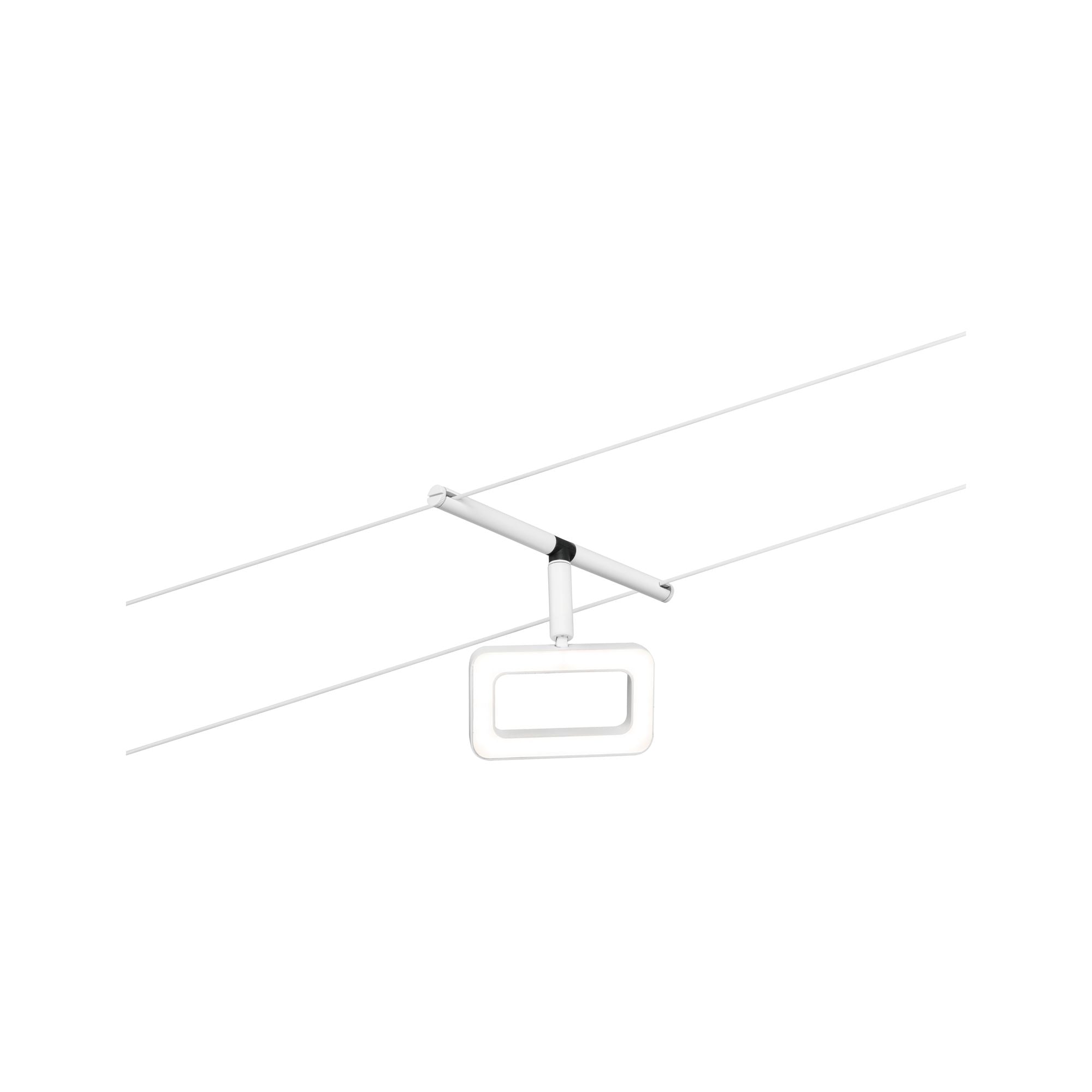 CorDuo Frame Einzelspot 280lm 4,8W 3000K 12V Weiß matt/Chrom - Paulmann - 94484