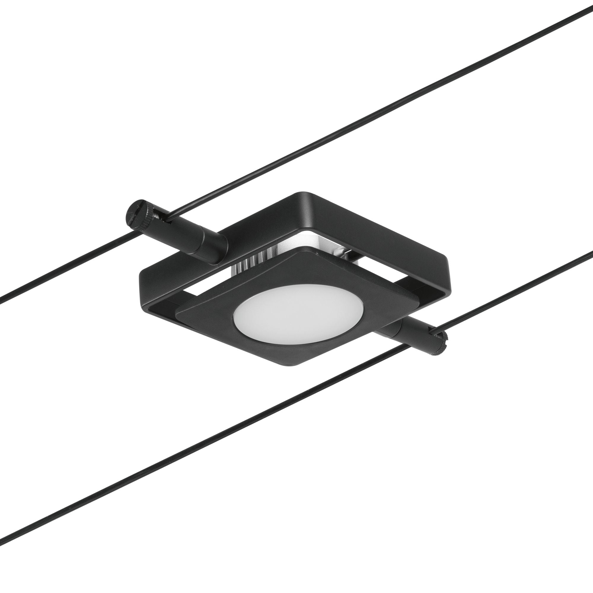 CorDuo MacLED Basisset 5x250lm 5x4,5W 3000K 230/12V Schwarz matt/Chrom - Paulmann - 94424