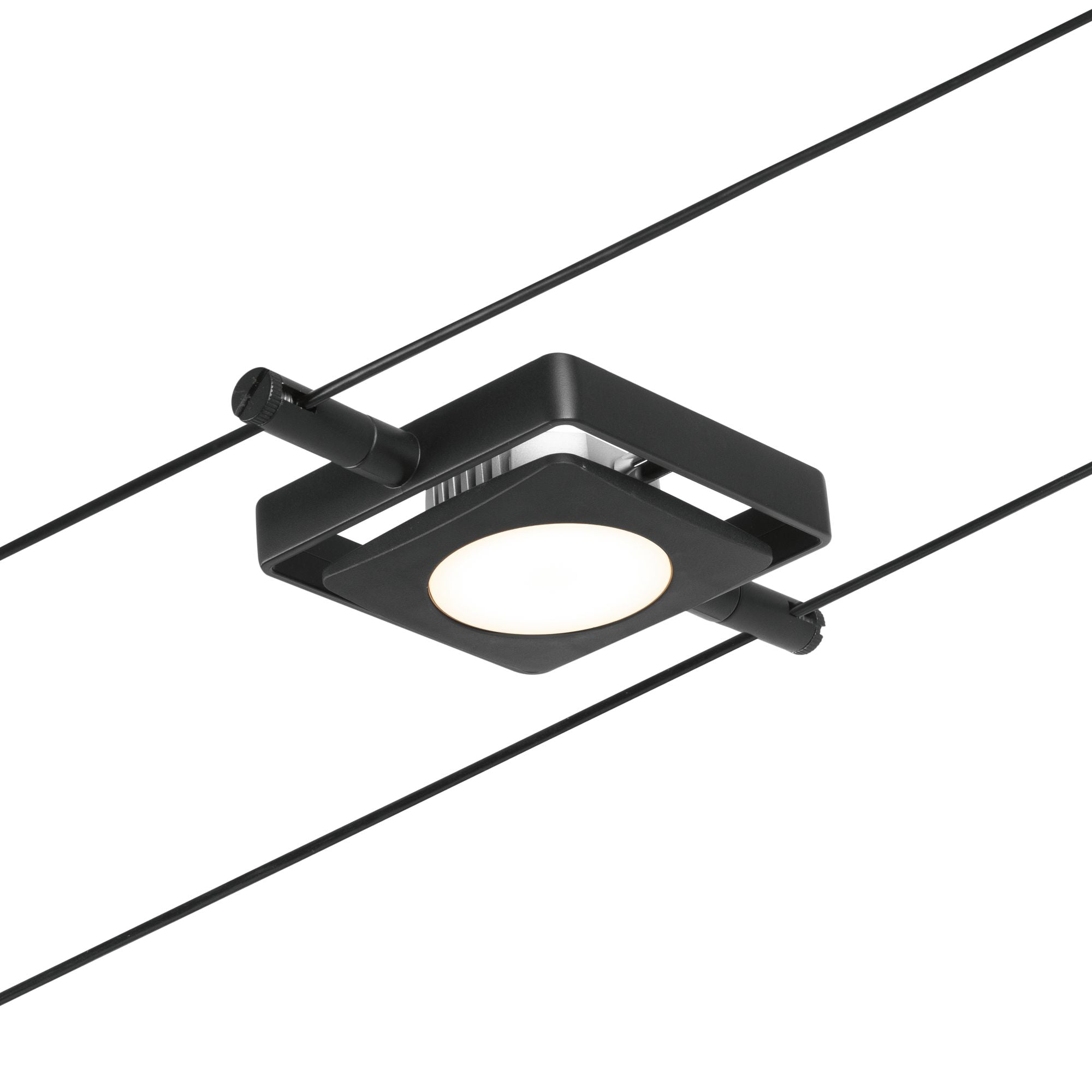 CorDuo MacLED Basisset 5x250lm 5x4,5W 3000K 230/12V Schwarz matt/Chrom - Paulmann - 94424