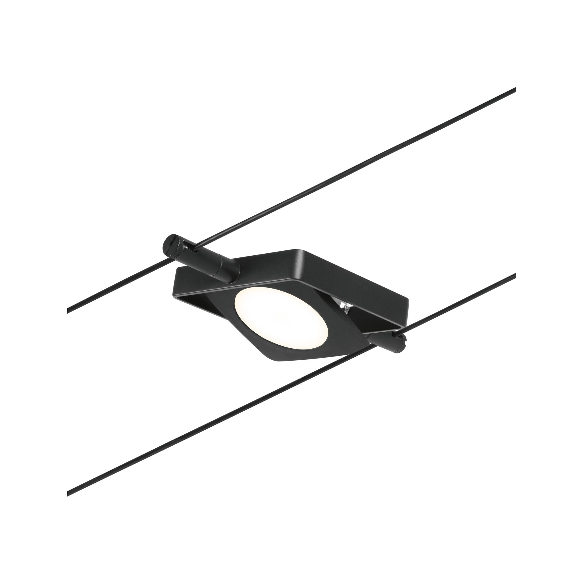 CorDuo MacLED Basisset 5x250lm 5x4,5W 3000K 230/12V Schwarz matt/Chrom - Paulmann - 94424