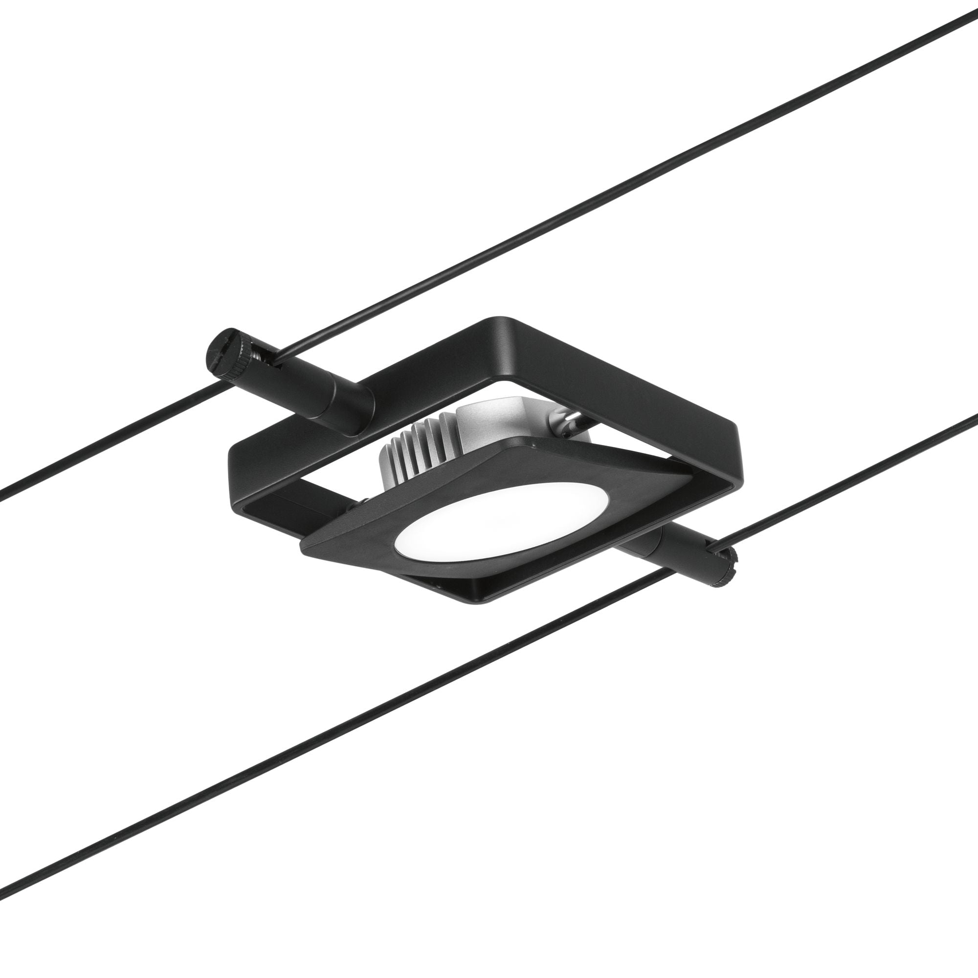 CorDuo MacLED Basisset 5x250lm 5x4,5W 3000K 230/12V Schwarz matt/Chrom - Paulmann - 94424
