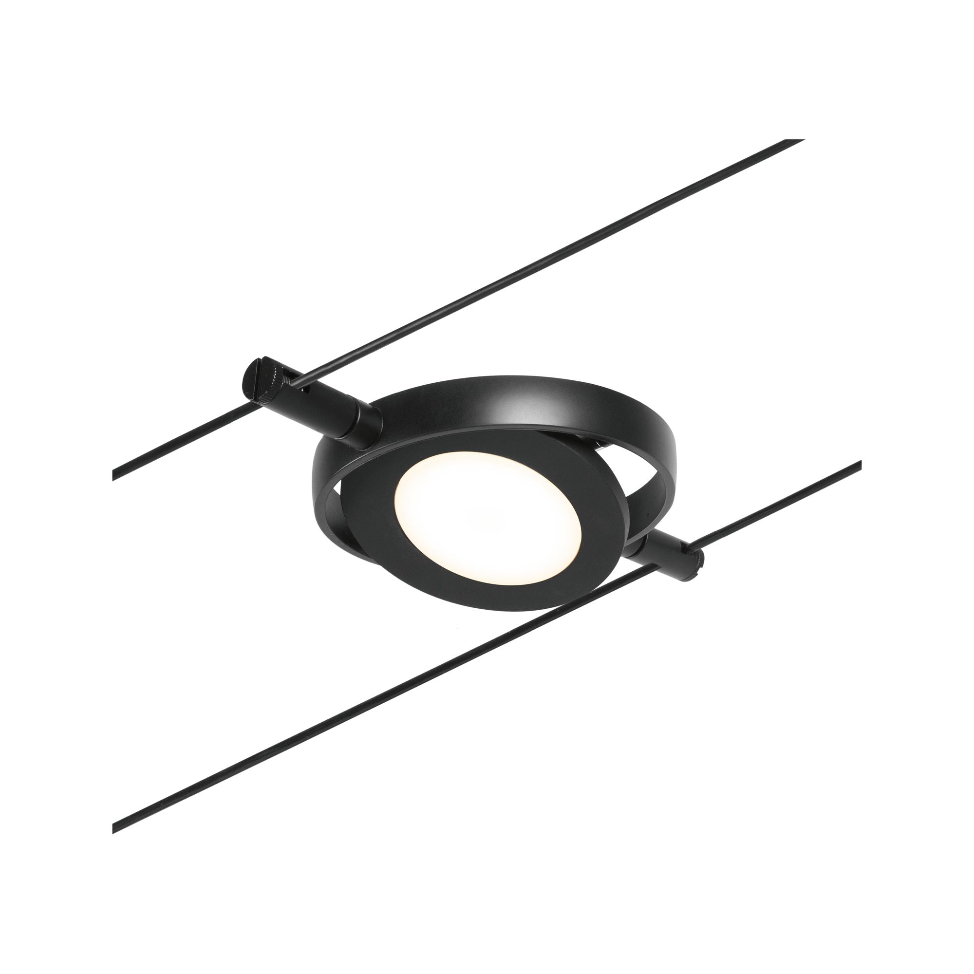 CorDuo RoundMac Basisset 5x200lm 5x4,5W 3000K 230/12V Schwarz matt/Chrom - Paulmann - 94418