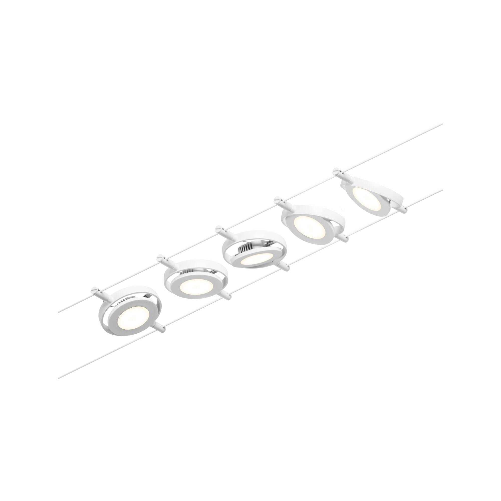 CorDuo RoundMac Basisset 5x200lm 5x4,5W 3000K 230/12V Weiß/Chrom - Paulmann - 94416