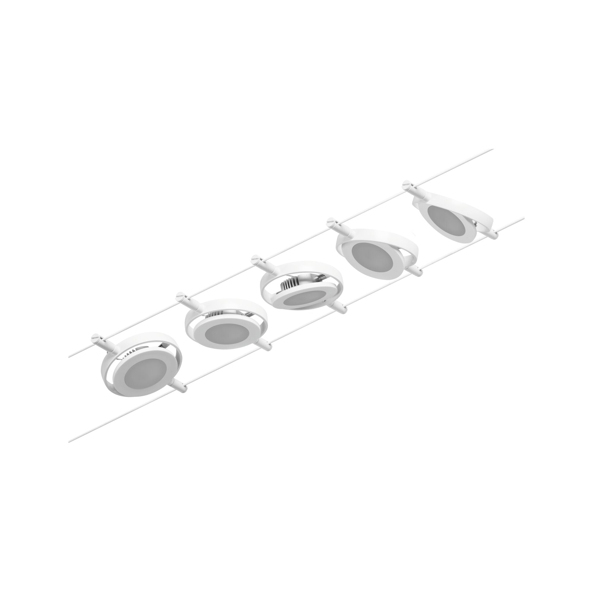 CorDuo RoundMac Basisset 5x200lm 5x4,5W 3000K 230/12V Weiß/Chrom - Paulmann - 94416
