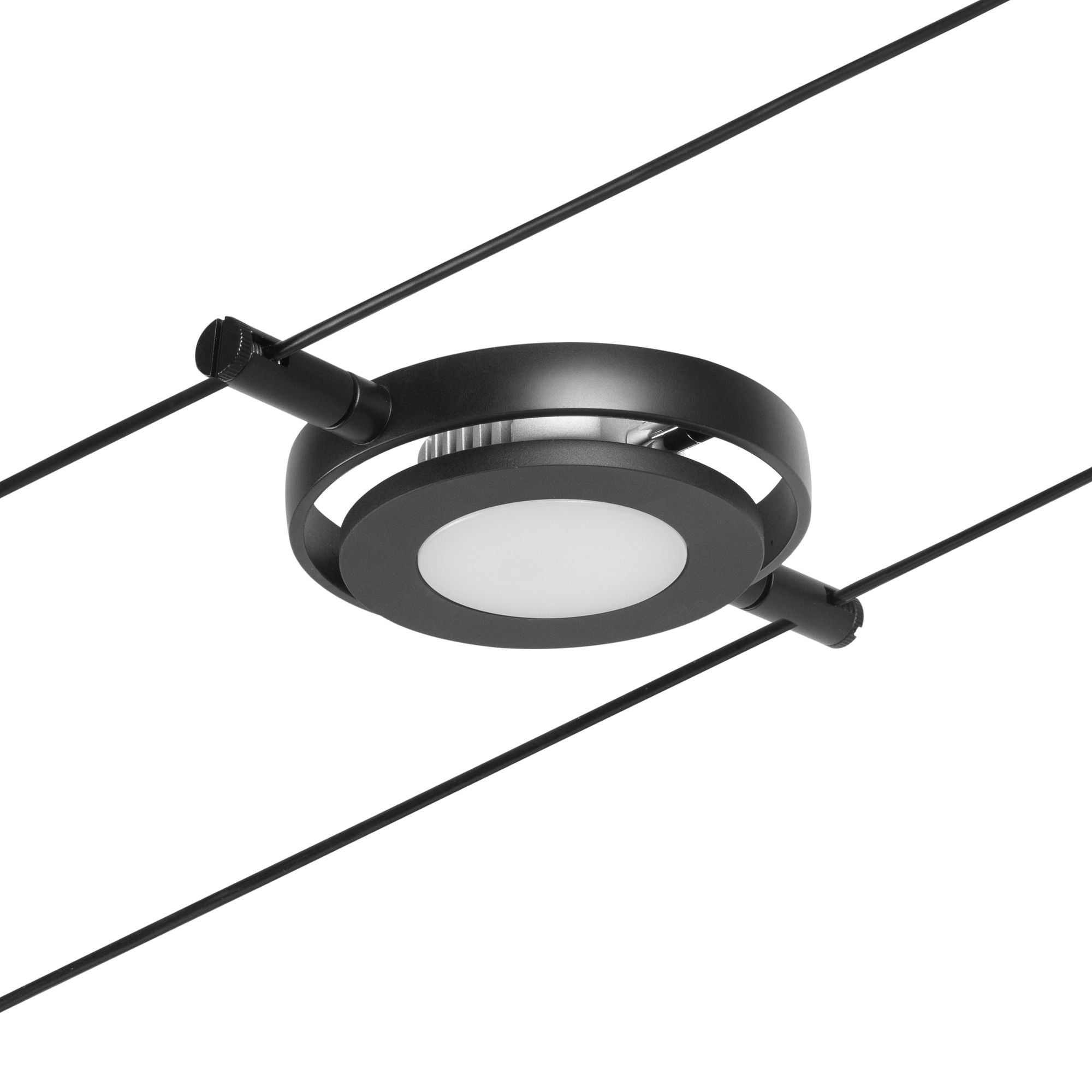 CorDuo RoundMac Einzelspot 200lm 4,5W 3000K 12V Schwarz matt/Chrom - Paulmann - 94419