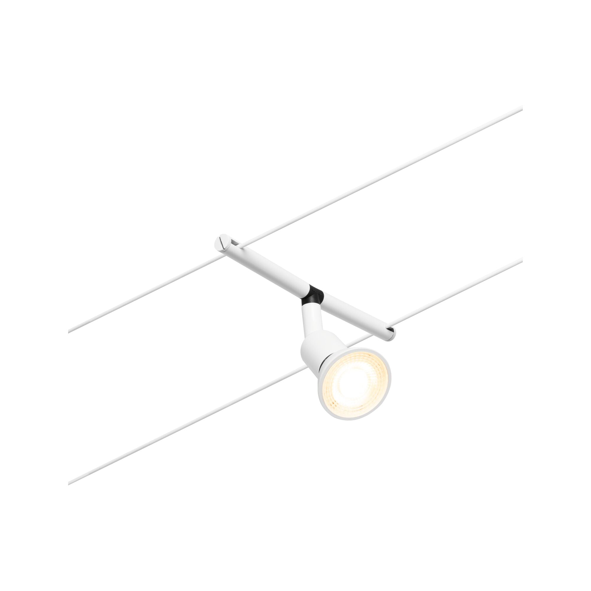 CorDuo Salt Einzelspot GU5,3 max. 10W 12V Weiß matt/Chrom - Paulmann - 94445