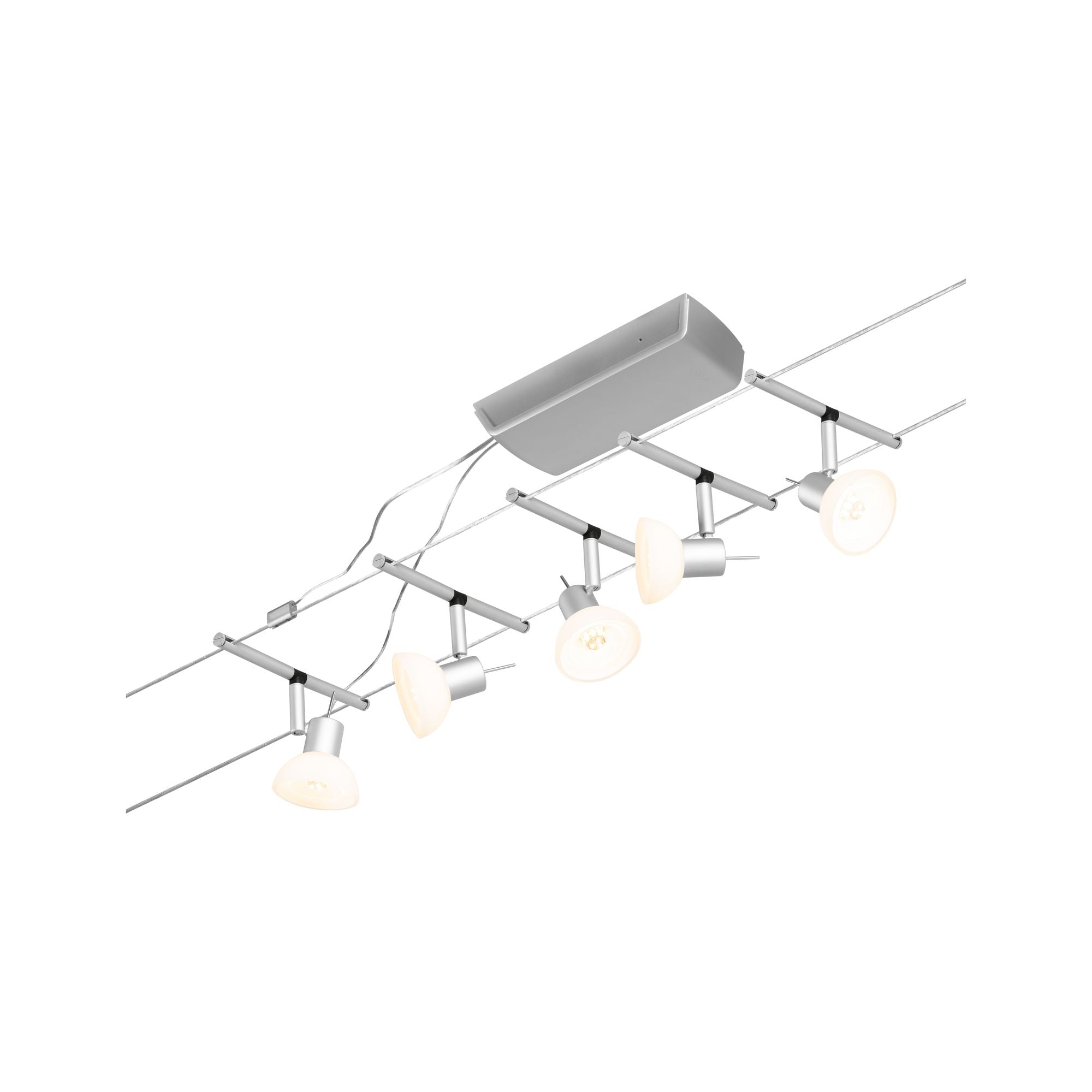 CorDuo Sheela Basisset GU5,3 max. 5x10W 230/12V Chrom matt - Paulmann - 94448