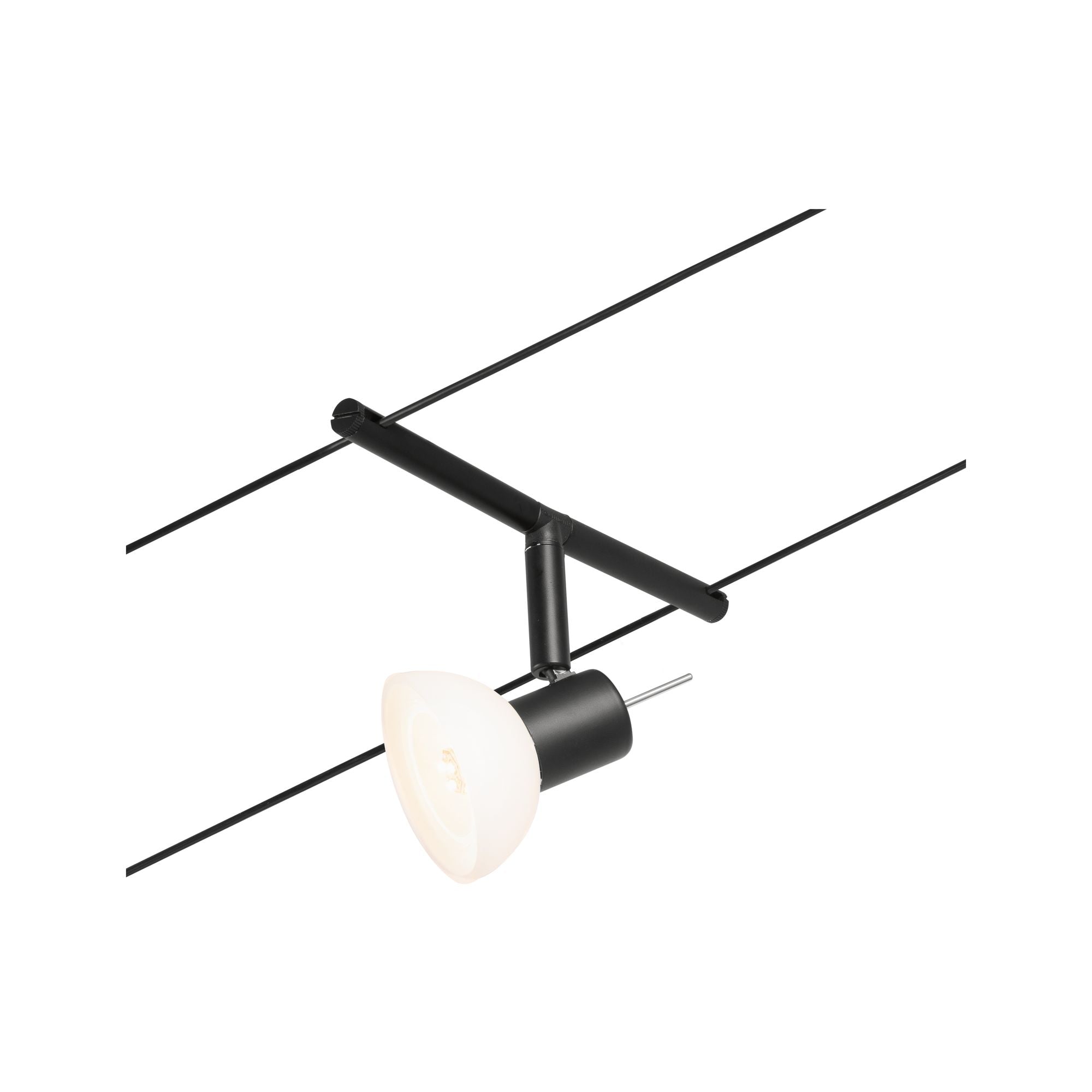 CorDuo Sheela Basisset GU5,3 max. 5x10W 230/12V Schwarz matt/Chrom - Paulmann - 94450