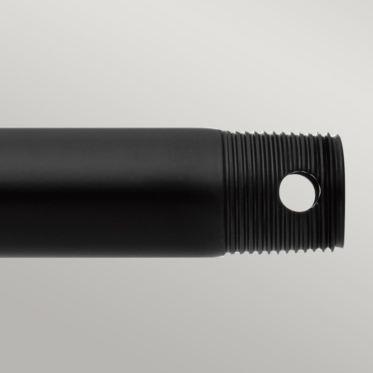 Deckenventilator - Abhängestangen – 30 cm – Satinschwarz lackiert - Elsteadlighting - CLF - DOWNROD30 - SBP