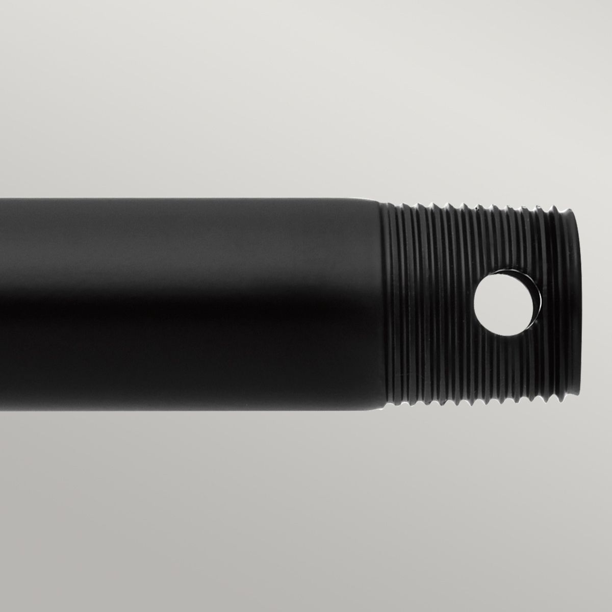 Deckenventilator - Abhängestangen – 45 cm – Satinschwarz lackiert - Elsteadlighting - CLF - DOWNROD45 - SBP