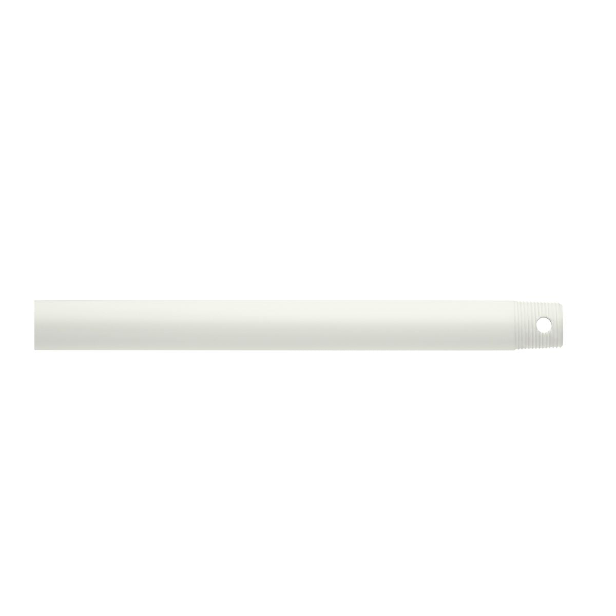 Deckenventilator - Abhängestangen - 45 cm - Satinweiß lackiert - Elsteadlighting - CLF - DOWNROD45 - SWP