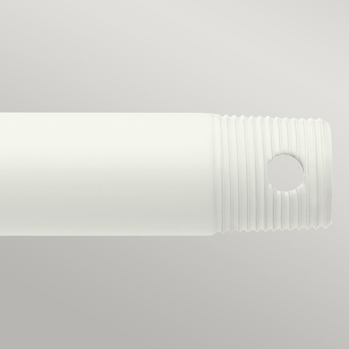 Deckenventilator - Abhängestangen - 45 cm - Satinweiß lackiert - Elsteadlighting - CLF - DOWNROD45 - SWP