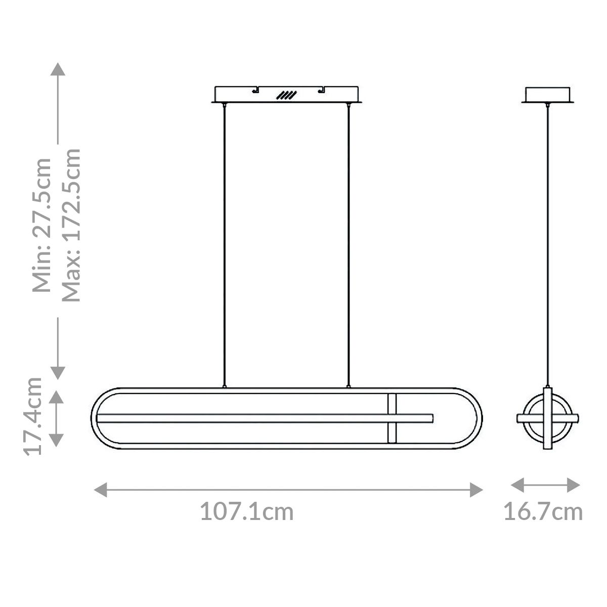 Demark Pendelleuchte - Eurofase - QN - DEMARK - 1P - BK