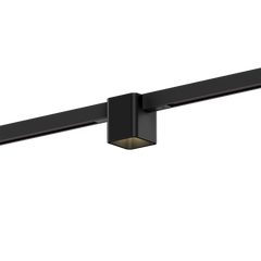 Wever & Ducré DOCUS on STREX 1.0 Schwarz, schwarzer Adapter