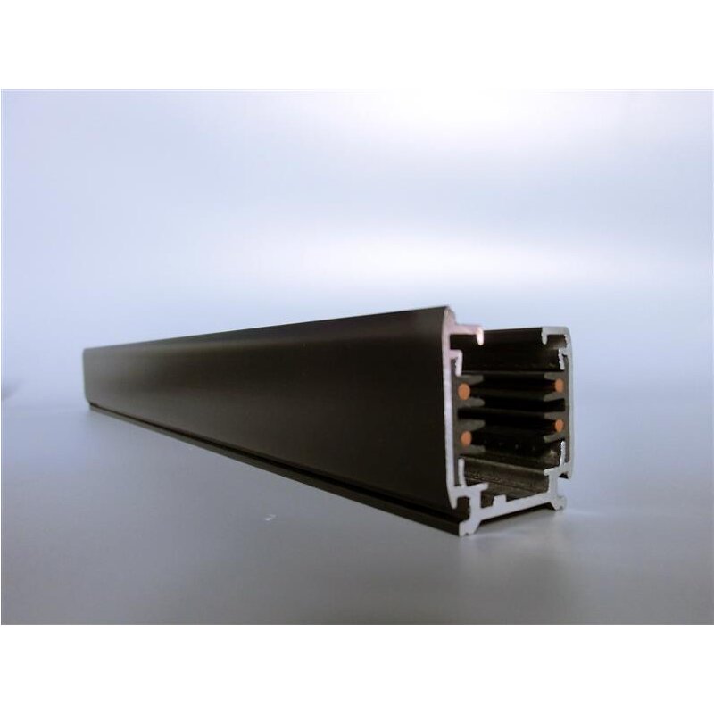 DOTLUX 3 Phasen - Stromschiene, 1 m, schwarz matt - Dotlux - 3893 - S1