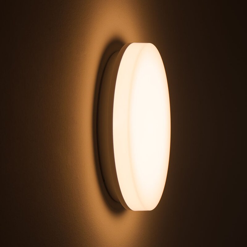 DOTLUX LED Aufbauleuchte SURFACEsensor - exit Ø300x62 25W 3000/4000/5700K COLORselect weiß - Dotlux - 4932 - 199120