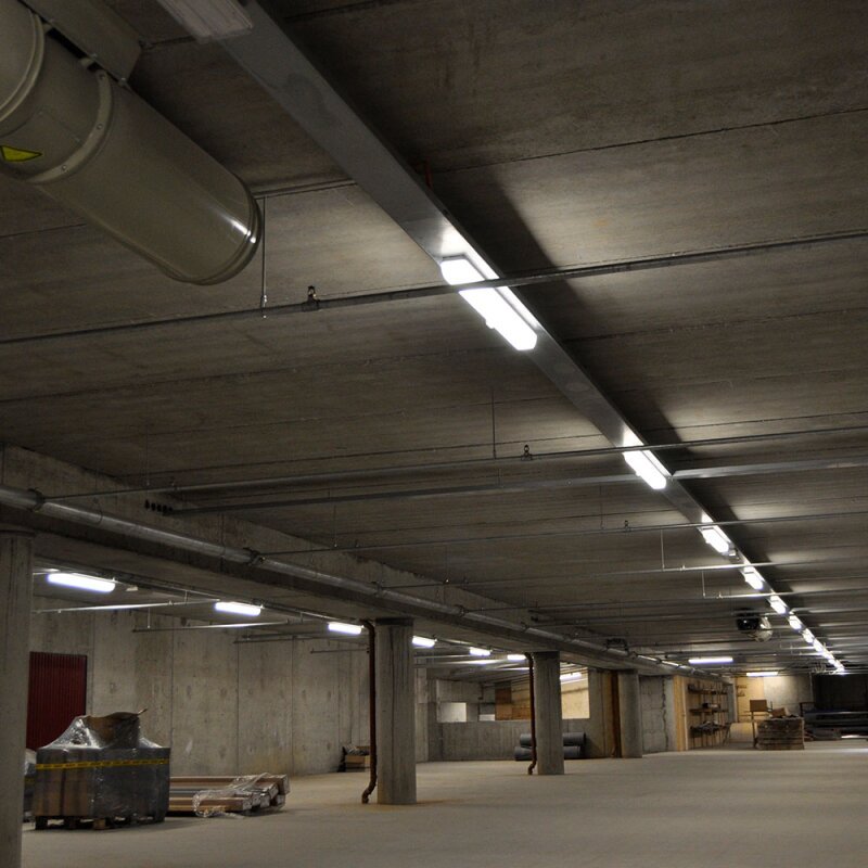 DOTLUX LED - Feuchtraumleuchte SIMPLY IP54 1160mm 27W 4000K IK10 - Dotlux - 4669 - 140140