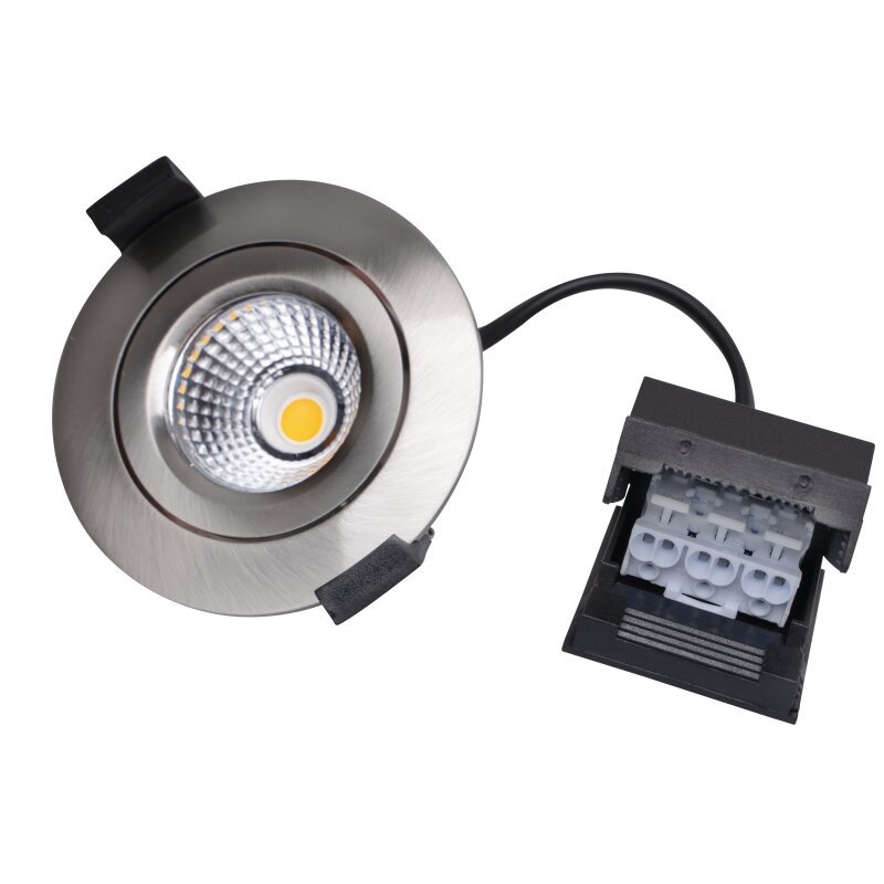 DOTLUX LED - Leuchte CIRCLEminidim 6W 3000K dimmbar edelstahl gebürstet - Dotlux - 5428 - 030038