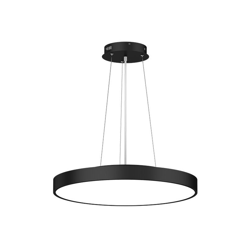 DOTLUX LED - Leuchte DISCugr Ø1000mm 90W COLORselect DALI schwarz - Dotlux - 5203 - 099090