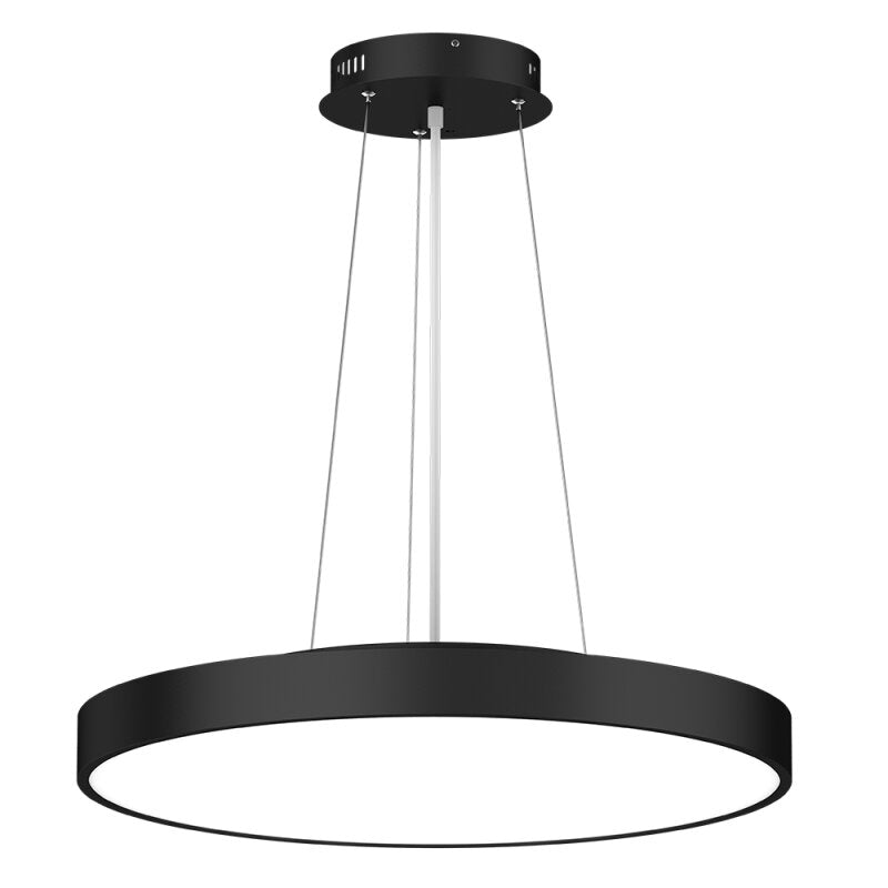 DOTLUX LED - Leuchte DISCugr Ø400mm 40W COLORselect und DALI schwarz - Dotlux - 5200 - 199090
