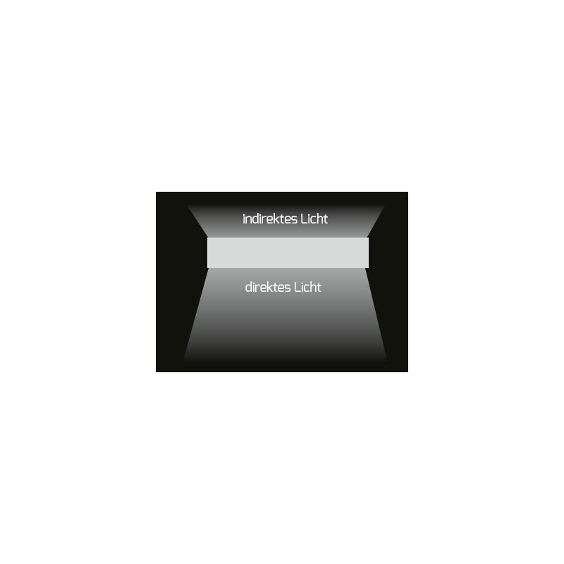DOTLUX LED - Leuchte DISCugr Ø800mm 75W COLORselect und POWERselect schwarz - Dotlux - 5202 - 0FW090