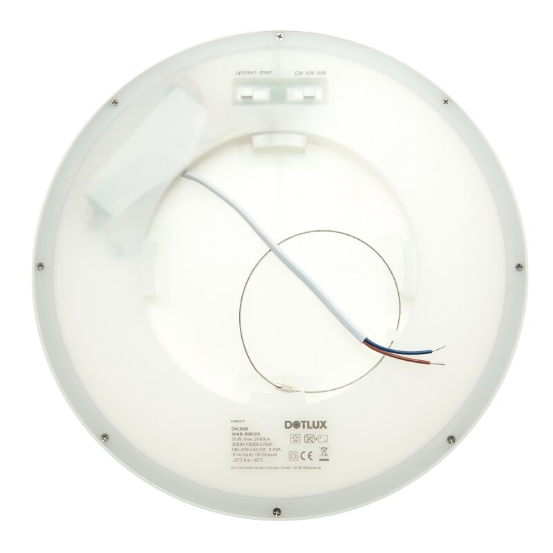 DOTLUX LED - Leuchte GALAXO Ø400 30W COLORselect und Backlight - Dotlux - 5441 - 099120