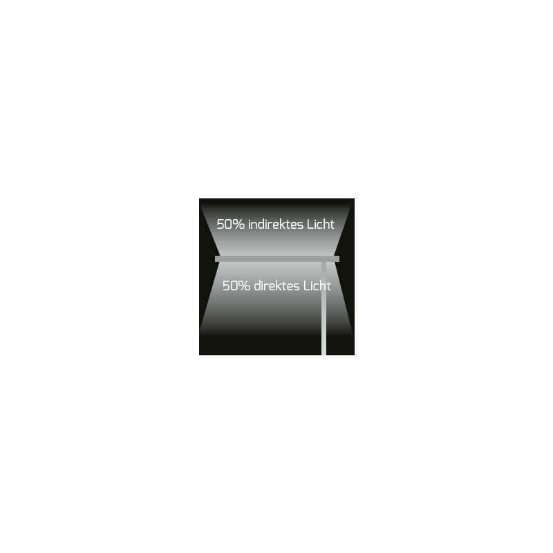 DOTLUX LED - Stehleuchte STUDIObutler 80W 4000K dimmbar silber - Dotlux - 3542 - 340240