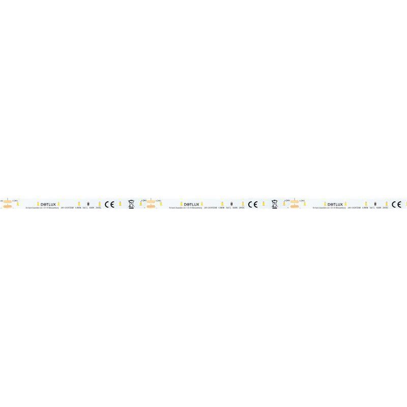 DOTLUX LED - Streifen 24W 8mm 4000K IP20 5m - Rolle inkl. 50cm Anschlusskabel beidseitig - Dotlux - 3941 - 040IP205M