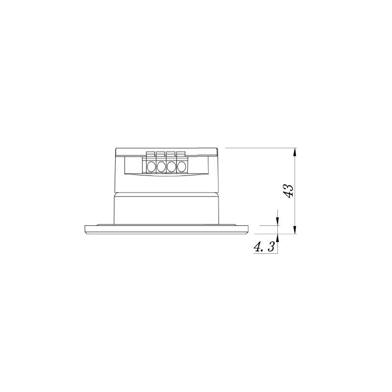 DOTLUX LED - Treppenleuchte EASYSTAIR 1,5 W 3000K - Dotlux - 5415 - 130080
