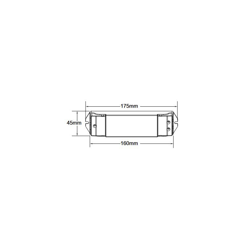 DOTLUX LED - Verstärker max. 576W für zweifarbige LED - Streifen 2 Kanäle 2x8 A (12 - 36V) - Dotlux - 5271 - 2