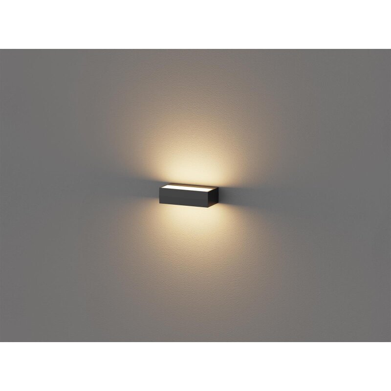 DOTLUX Wandleuchte BRICK 10W COLORselect schwarz - Dotlux - 5296 - 098060