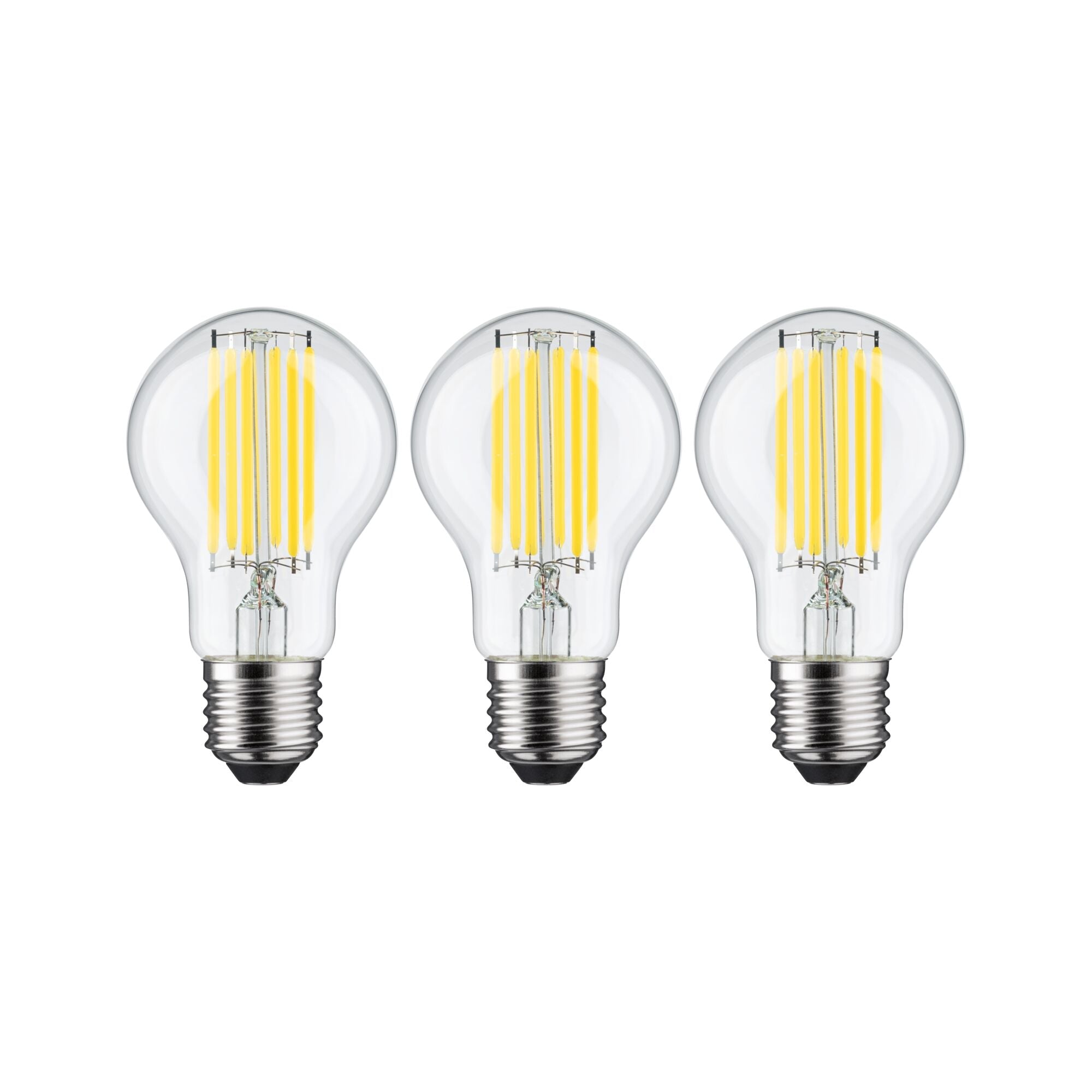Eco - Line LED Birne 3er - Pack 1055lm 5W 3000K Klar - Paulmann - 29220