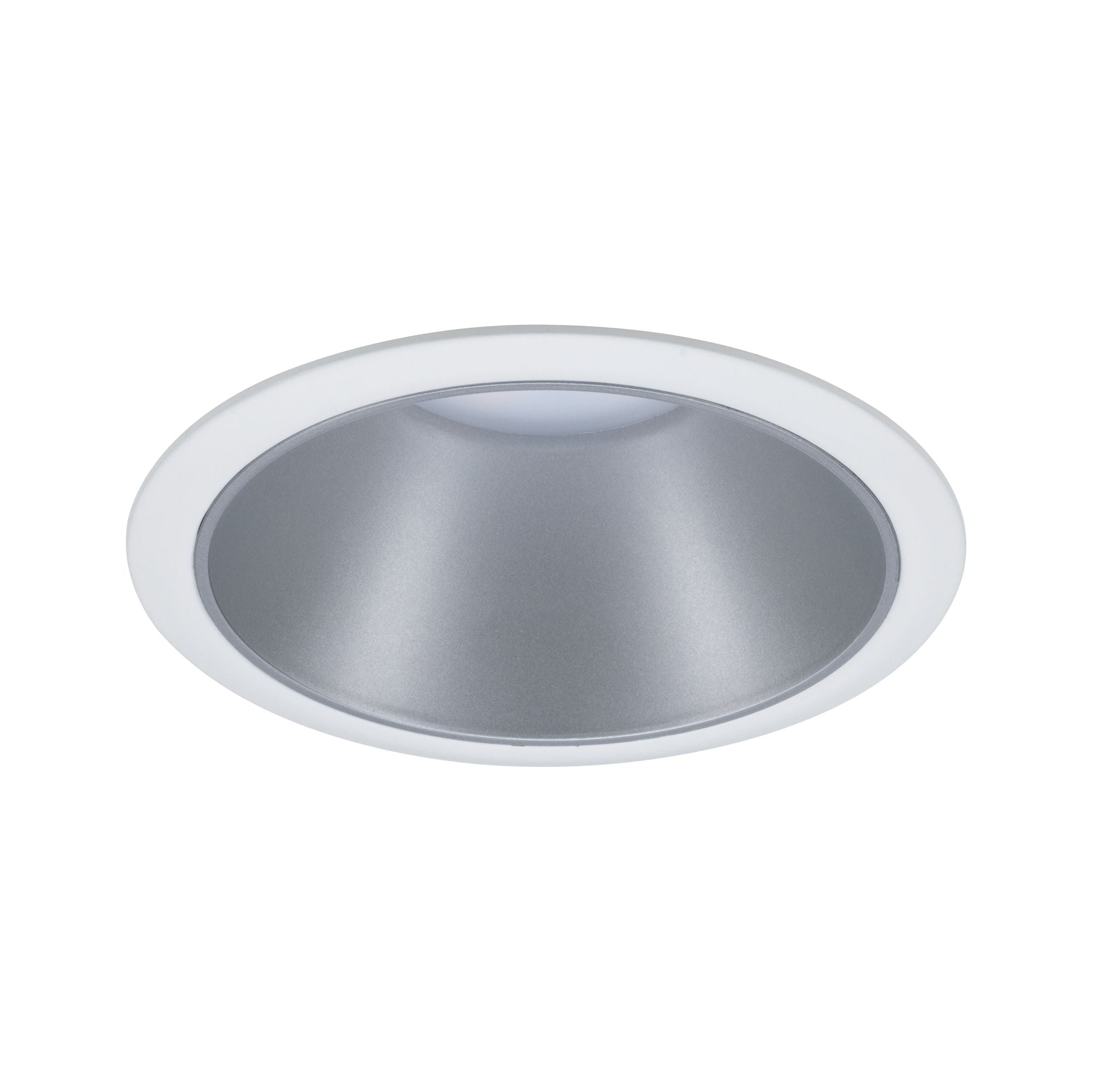 Einbauleuchte Cole rund 88mm GU10 max. 10W 230V dimmbar Weiß/Silber - Paulmann - 93398