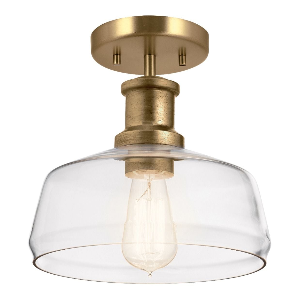 Elstead Lighting Notting Hill Suspension 1 lumière en verre