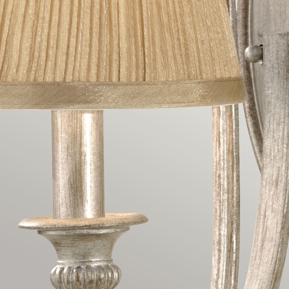 Abbey 1-flammige Wandleuchte - Silbersand - Elsteadlighting - leuchtengrosshandel24