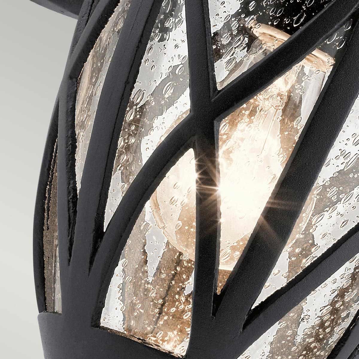 Admirals Cove Wandlaterne, 1 Licht, mittelgroß, strukturiertes Schwarz - Elsteadlighting - KL - ADMIRALS - COVE - M
